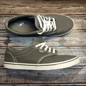 Vans Atwood  Gray Canvas Women's Size 7.5